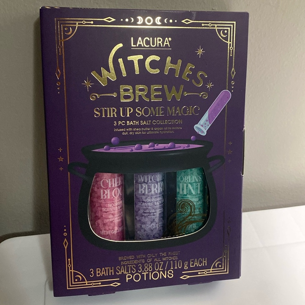 Witches Brew Bath Salts Collection by Lacura
